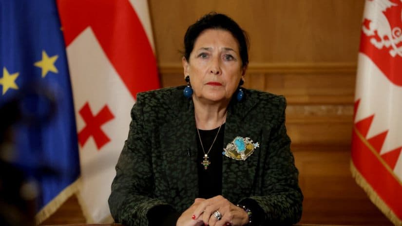 Salome Zourabichvili meets Kaja Kallas, urges int’l support for Georgia