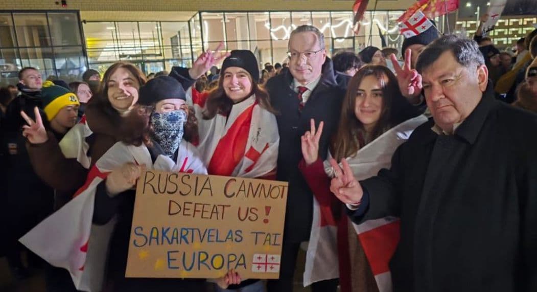 ვილნიუსში საქართველოს მხარდამჭერი აქცია გაიმართა