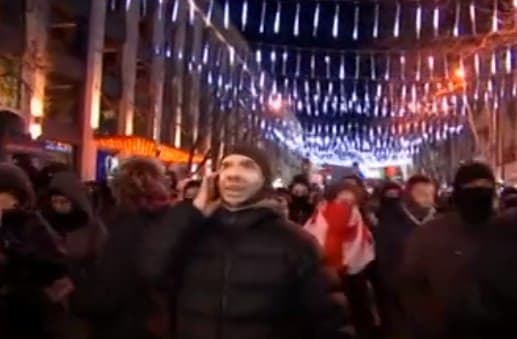 თბილისში “დაუმორჩილებლობის მსვლელობა ნიღბებით” იმართება