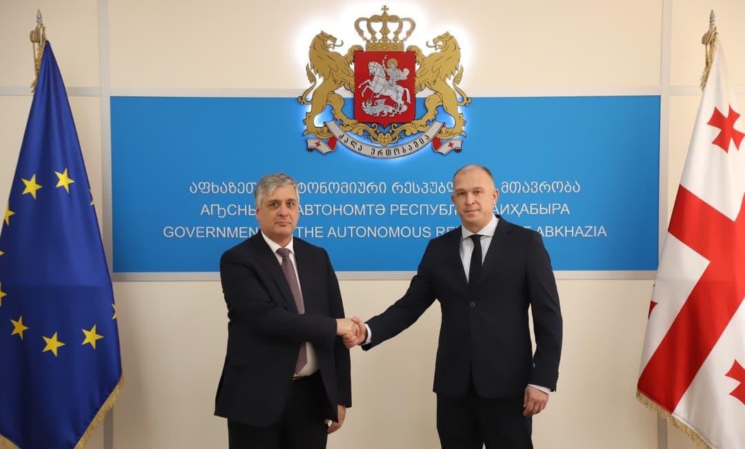 ლევან მგალობლიშვილი ავსტრიის რესპუბლიკის საგანგებო და სრულუფლებიან ელჩს შეხვდა