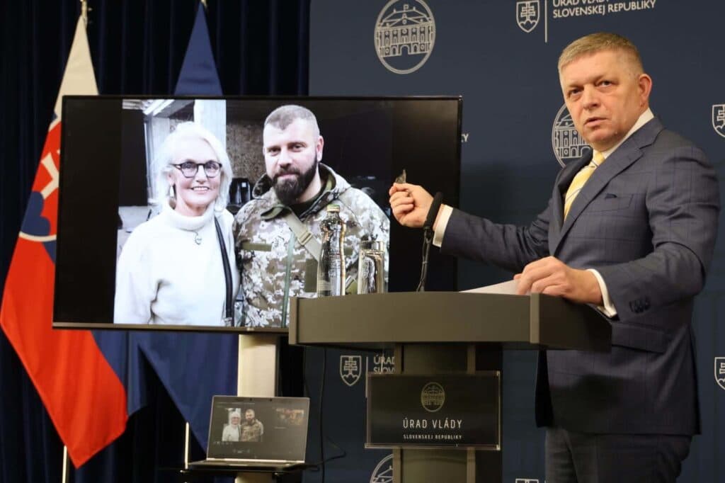 Fico accuses Georgian legion fighting in Ukraine of organizing protests in Slovakia