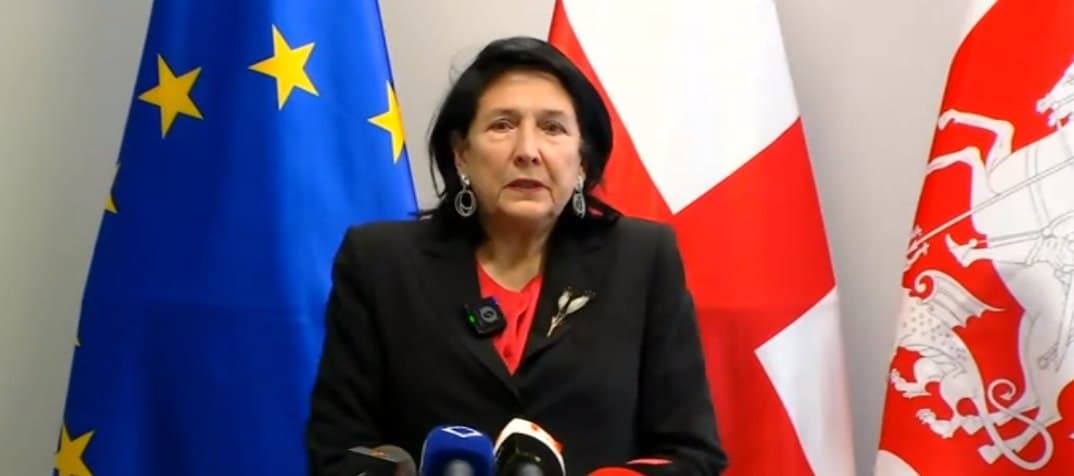 Georgia’s fifth President Zourabichvili claims Government is collapsing