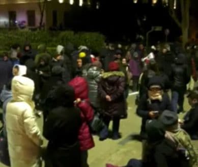 თბილისში საპროტესტო აქციები გრძელდება