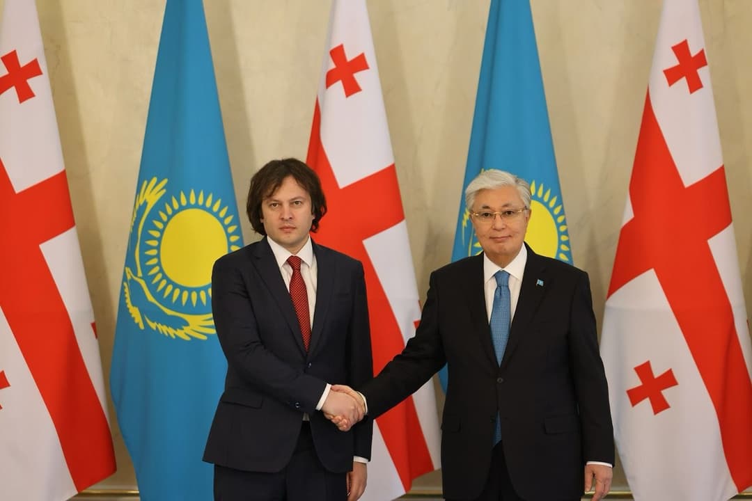 Kazakh President congratulates Georgian PM on “well-deserved reappointment”