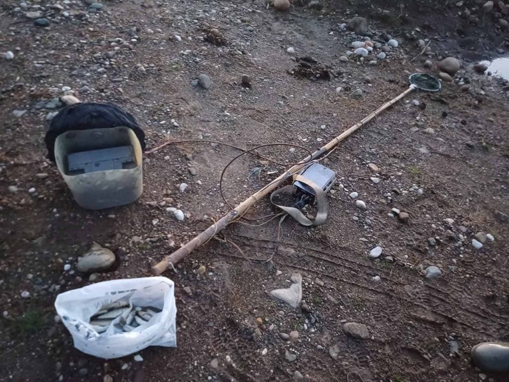 სამეგრელოში უკანონო თევზჭერის 2 ფაქტი გამოავლინეს