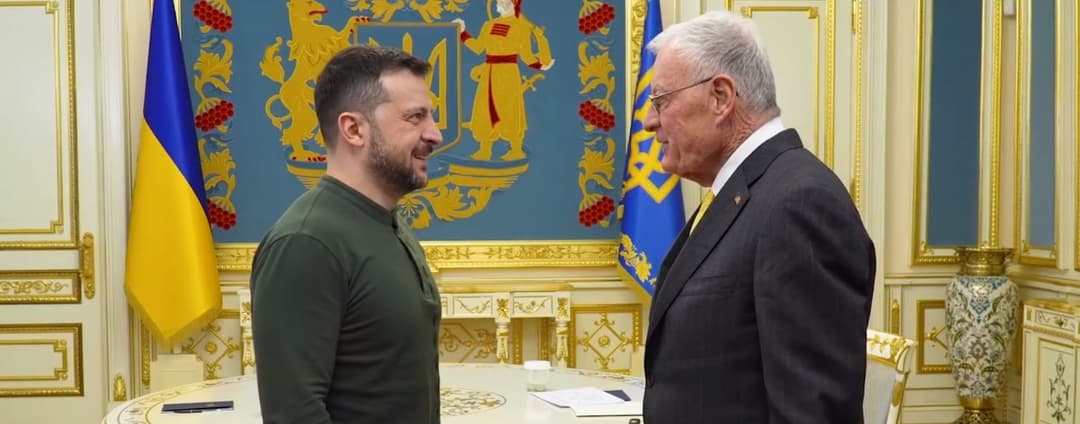 “ჩვენ შევთავაზეთ შეთანხმების უსწრაფესი გზა” – ზელენსკი კელოგს შეხვდა