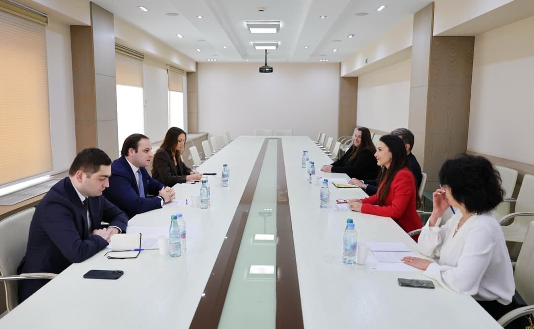 ლევან ჟორჟოლიანი ევროპასა და ცენტრალურ აზიაში UNICEF-ის რეგიონულ დირექტორს შეხვდა