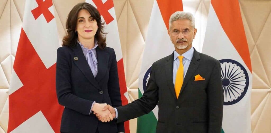 მაკა ბოჭორიშვილი ინდოეთის საგარეო საქმეთა მინისტრს შეხვდა