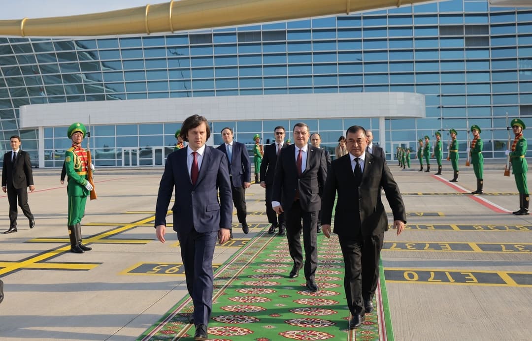 Georgian PM Irakli Kobakhidze Concludes official visit to Turkmenistan