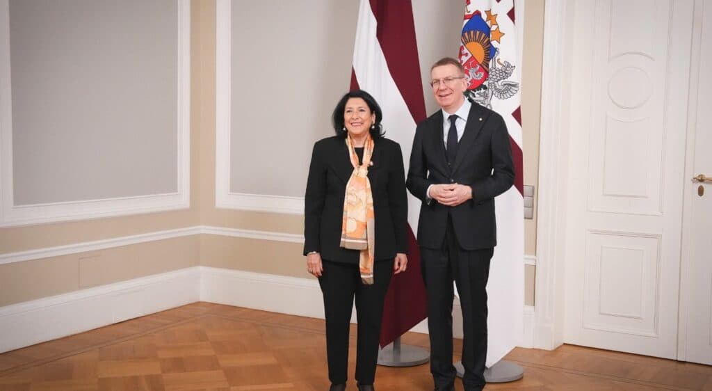 რინკევიჩი – კიდევ ერთხელ დავადასტურე ლატვიის მტკიცე მხარდაჭერა ქართველი ხალხის დემოკრატიული და ევროპული მისწრაფებებისადმი