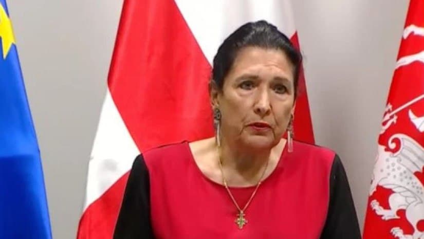 Salome Zourabichvili urges EU leaders to address Georgia at European Council Summit