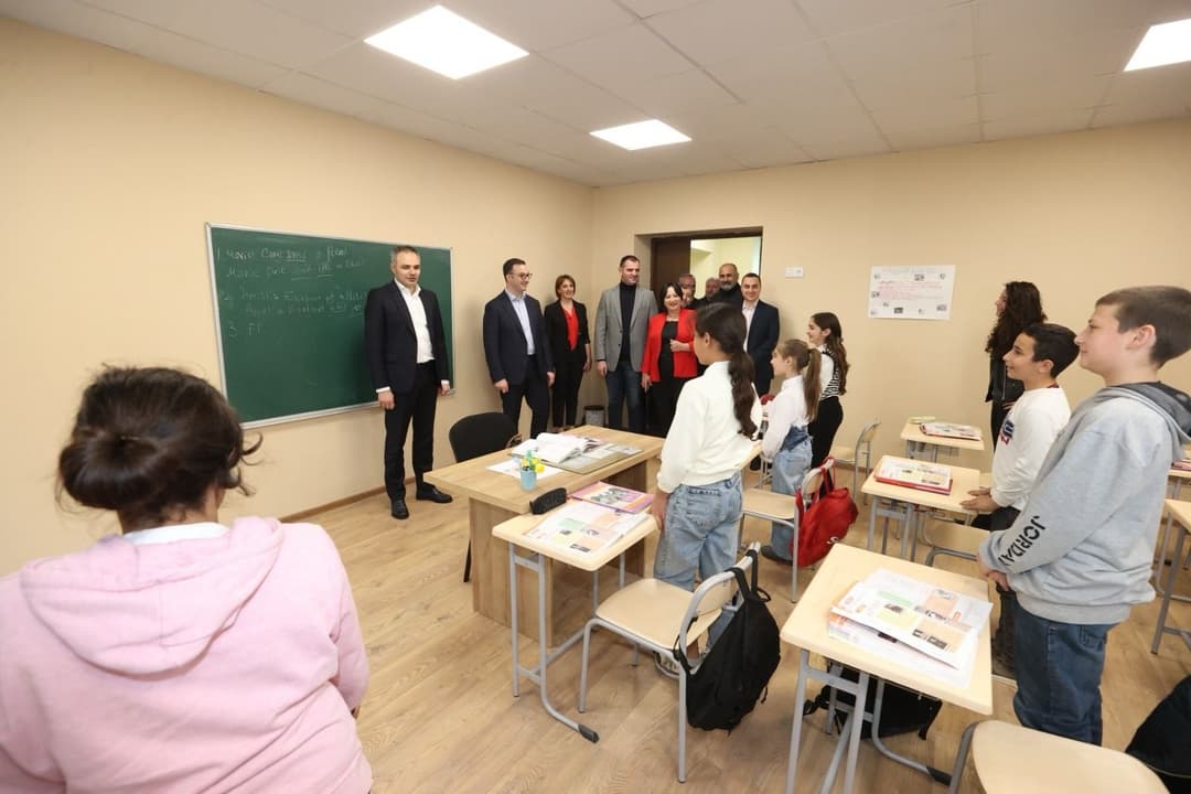 კახეთის რეგიონში 3 ახალი საჯარო სკოლა გაიხსნა