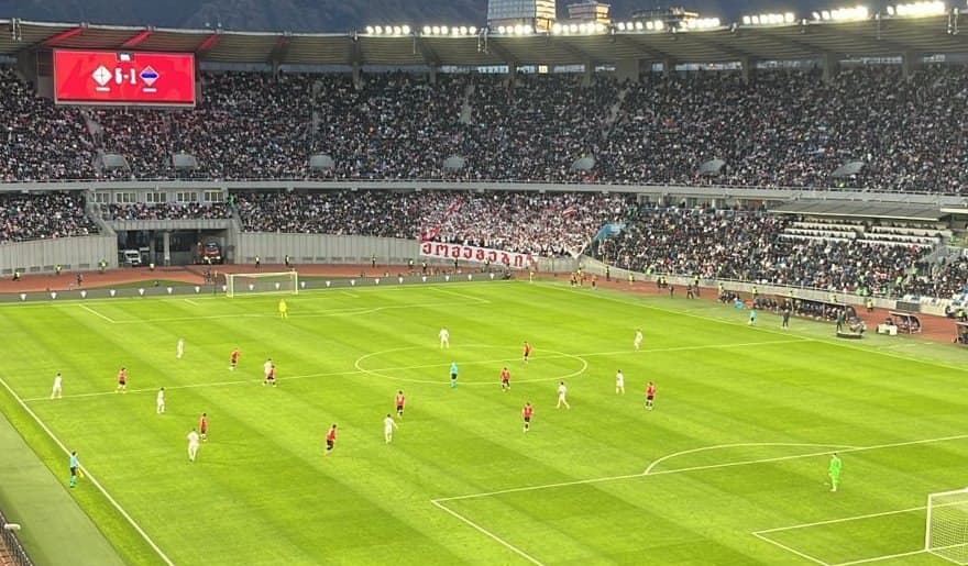 საქართველოს საფეხბურთო ნაკრებმა სომხეთი 6:1 დაამარცხა