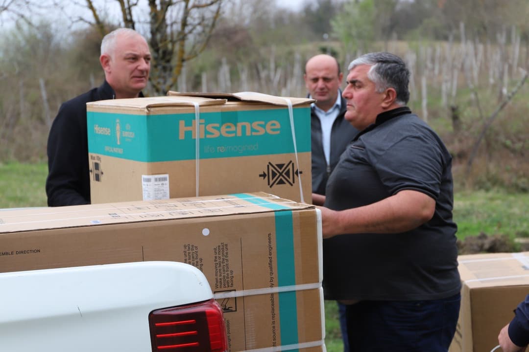 ბავშვიანი ოჯახების მხარდაჭერისა და გაძლიერების პროგრამის ფარგლებში თერჯოლის მუნიციპალიტეტში მორიგი სოციალური აქცია განხორციელდა