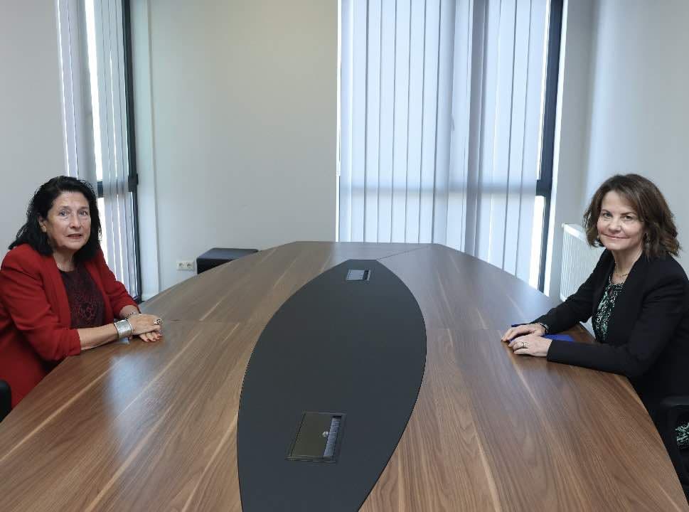 US Ambassador meets Georgia’s fifth President Zourabichvili