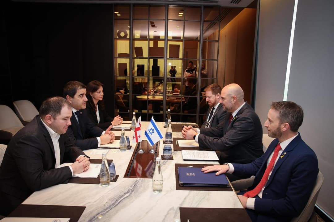 შალვა პაპუაშვილი ისრაელის სახელმწიფოს პარლამენტის თავმჯდომარეს შეხვდა