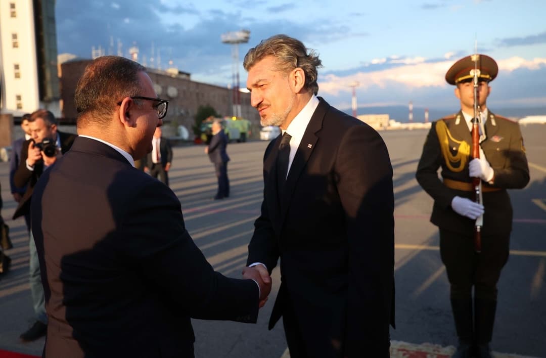 Georgian President begins official visit to Armenia