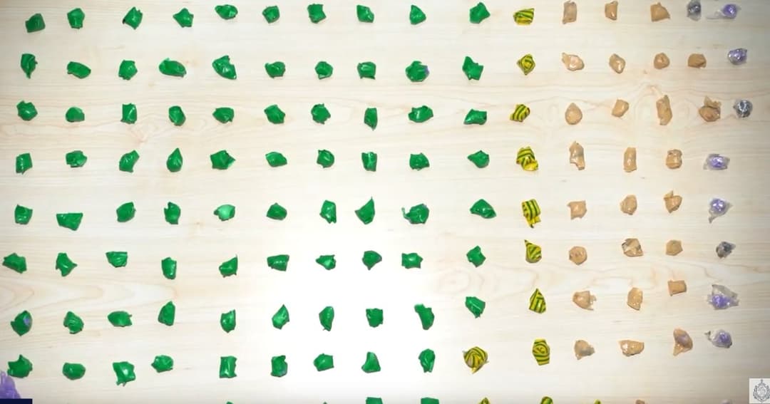 სამეგრელოს პოლიციამ განსაკუთრებით დიდი ოდენობით 138 შეკვრად დაფასოებული ნარკოტიკი ამოიღო