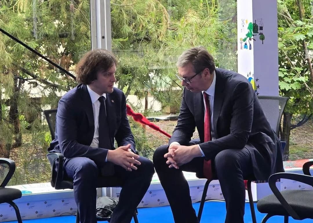 ირაკლი კობახიძე ალექსანდრ ვუჩიჩს შეხვდა