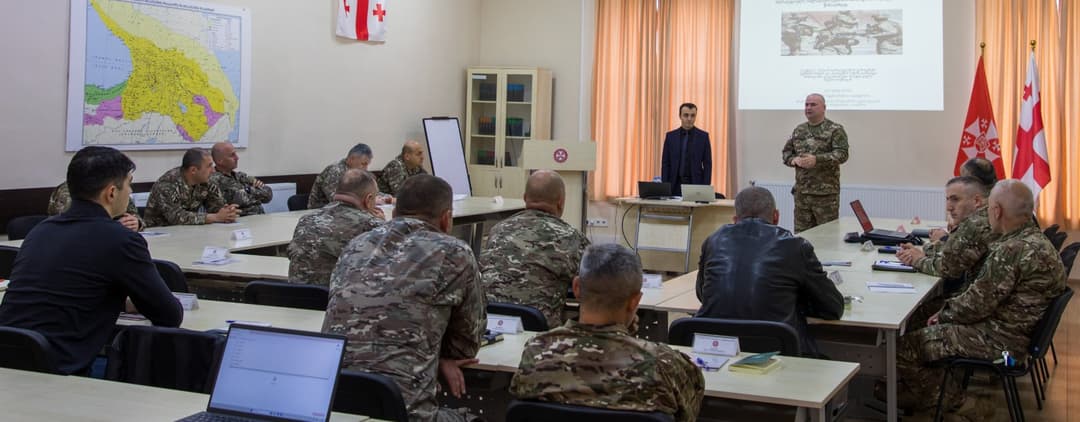 ეროვნული თავდაცვის აკადემიაში ნატოს სტანდარტებით შექმნილი ხუთდღიანი სასწავლო კურსი ჩატარდა