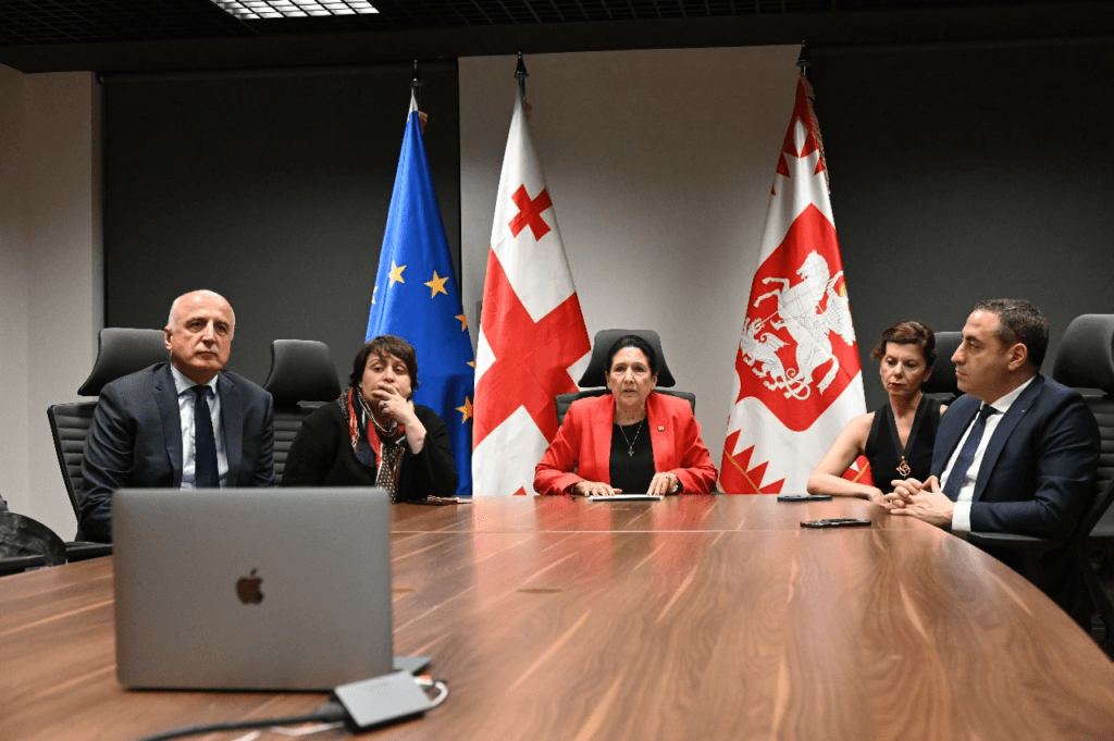 Resistance Platform holds virtual meeting with International Friends of Georgia