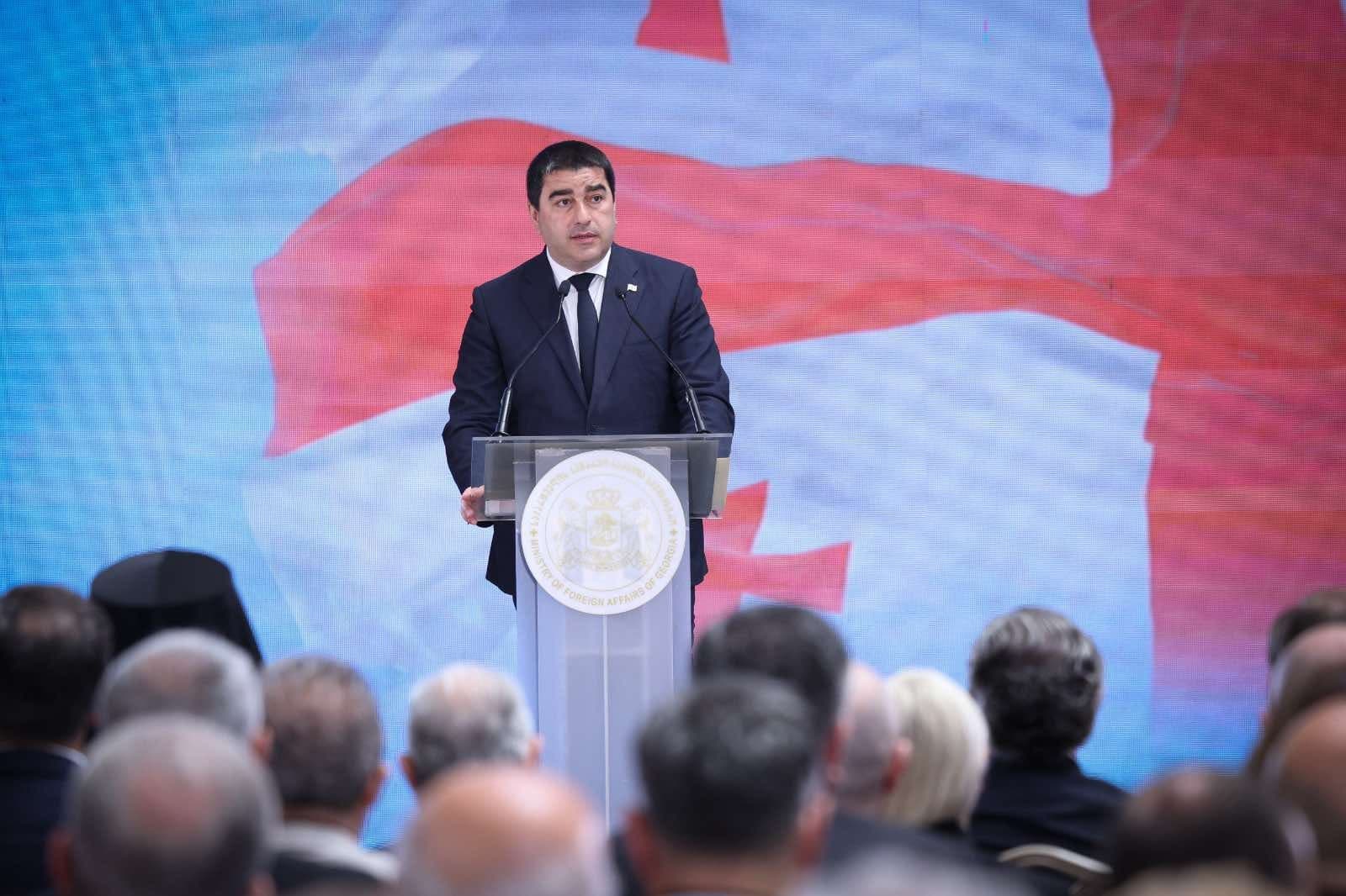 The Speaker also spoke about the Georgian Parliament’s commitment to strengthening ties with diasporas through legislative frameworks designed to protect their rights and support their initiatives. 