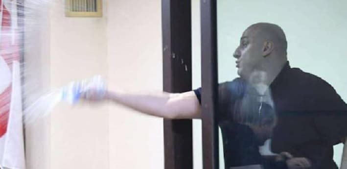 Melia had been appearing in court over his failure to comply with a parliamentary investigation probing alleged crimes under the previous United National Movement government led by Vice Speaker Thea Tsulukiani.