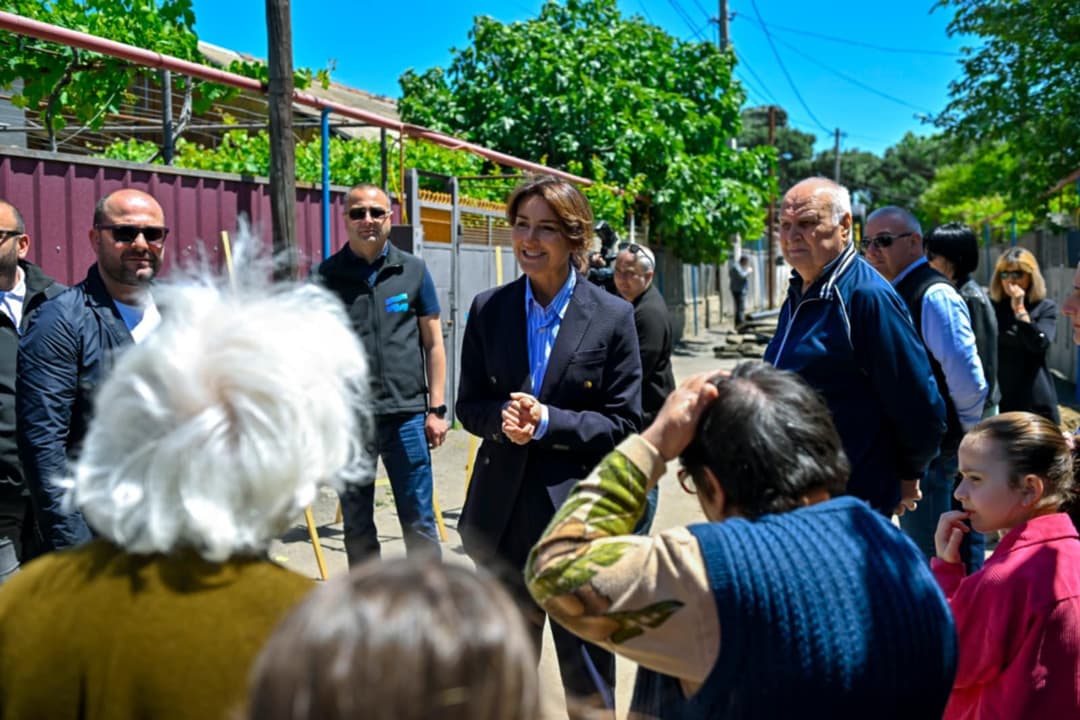 რუსთავში სამშვილდის, ნეკრასოვის და მცხეთის ქუჩებს რეაბილიტაცია უტარდება