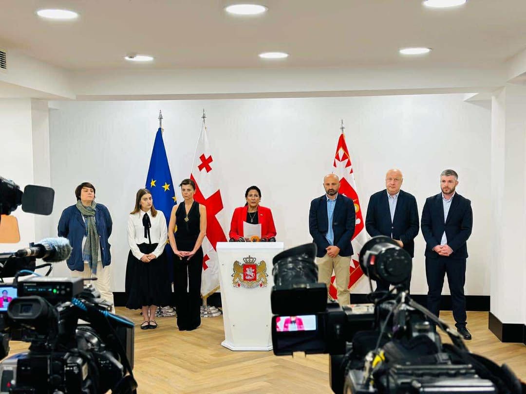 სალომე ზურაბიშვილი - ერთობლივი წერილით მივმართეთ ვაიმარის სამივე ლიდერს მთელი რიგი საკითხებით, რომელიც მოითხოვს დღესვე ყურადღებას