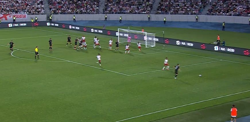 საქართველოს ნაკრების შეხვედრა კაბო-ვერდესთან 1:1 დასრულდა