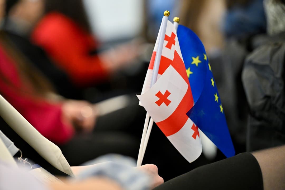 Trust in EU falls in Georgia amid political turmoil, new Eurobarometer poll shows
