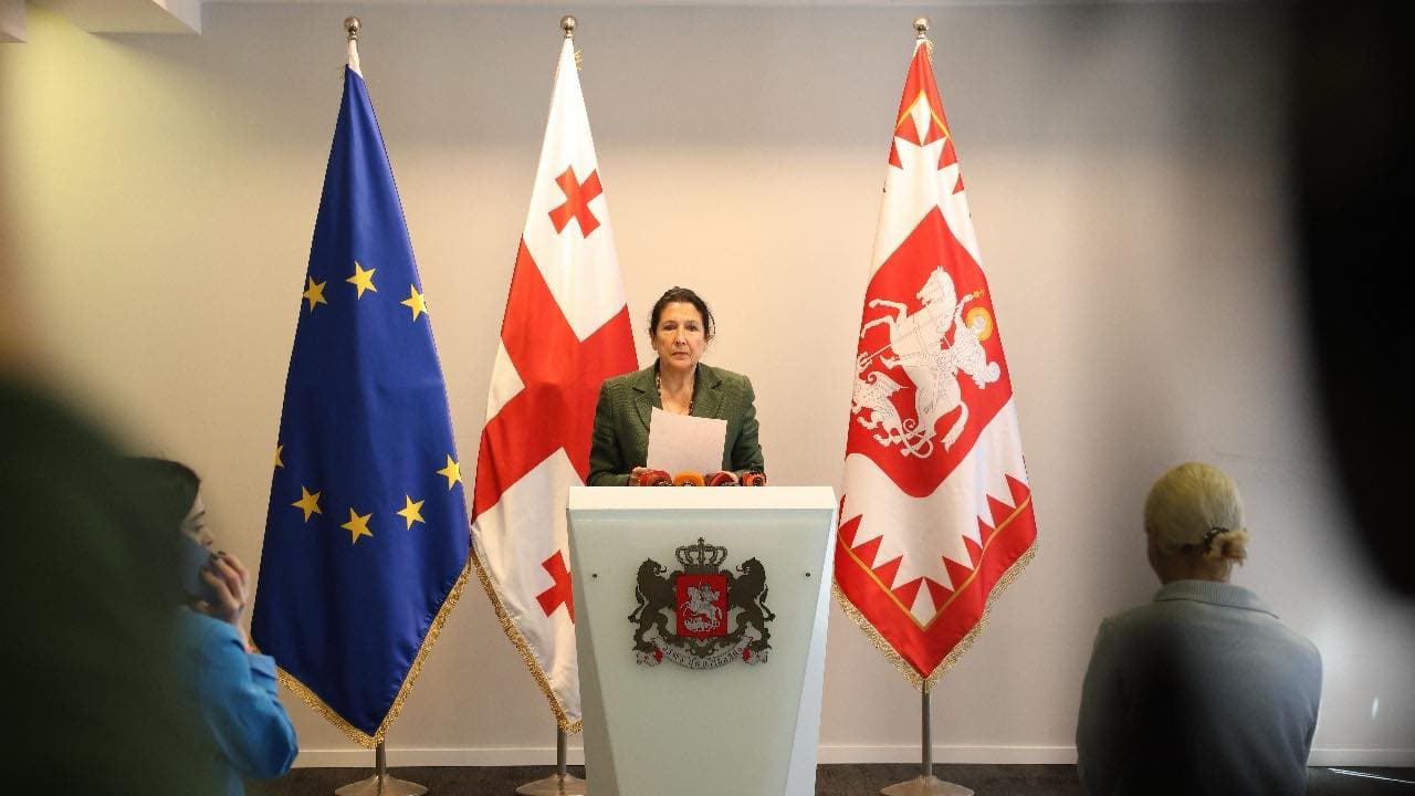 Zourabichvili accused the authorities of engaging in systematic intimidation. 