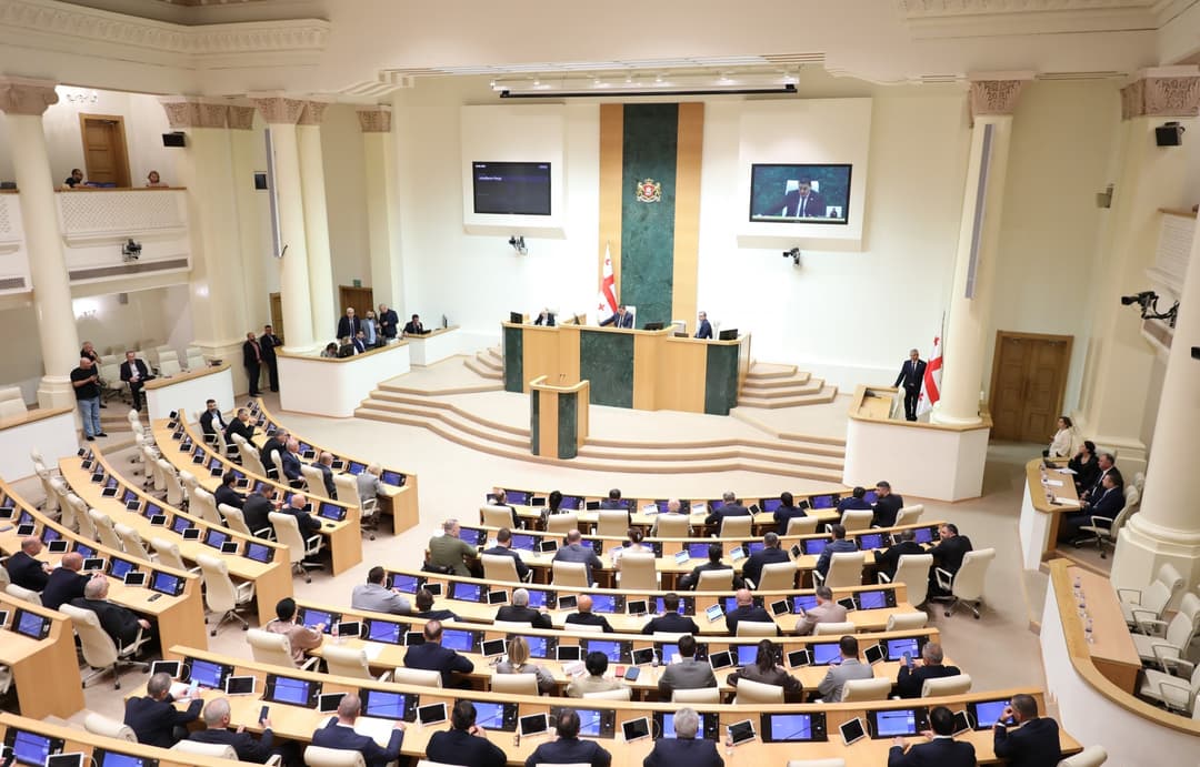 Georgia’s ruling party moves to broaden definition of foreign grants, including security, EU funding