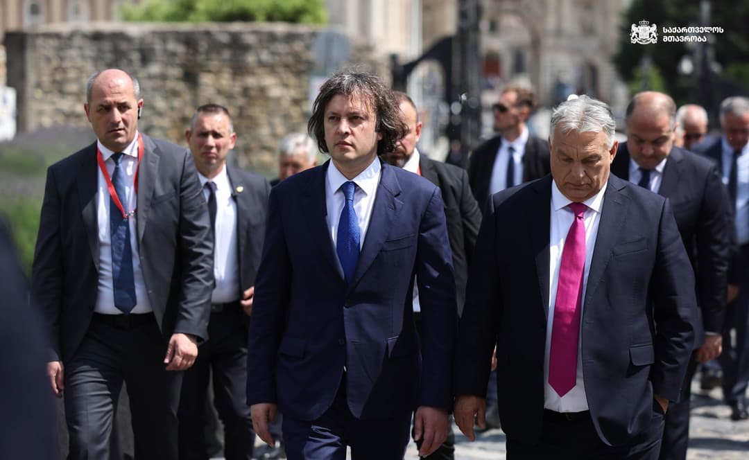 ირაკლი კობახიძე ვიქტორ ორბანს შეხვდა