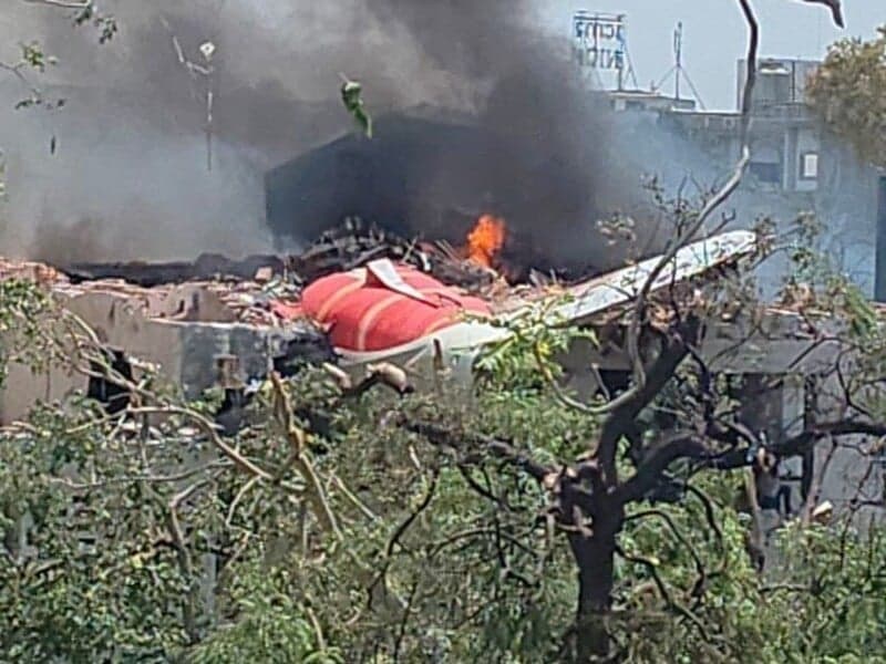 242 onboard, Air India Boeing 787 crashes near Ahmedabad shortly after takeoff