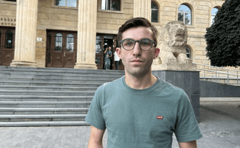 Georgian activist sued by ruling party MP Matikashvili detained after skipping court hearing