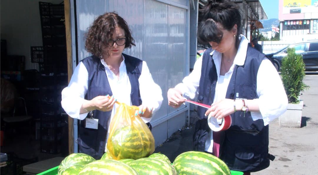 სურსათის ეროვნულმა სააგენტომ იმპორტირებული საზამთროს და ნესვი ნიტრატების შემცველობაზე შეამოწმა