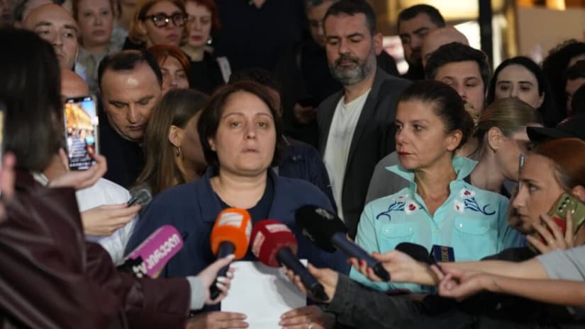 Eight Georgian opposition parties announce local election boycott