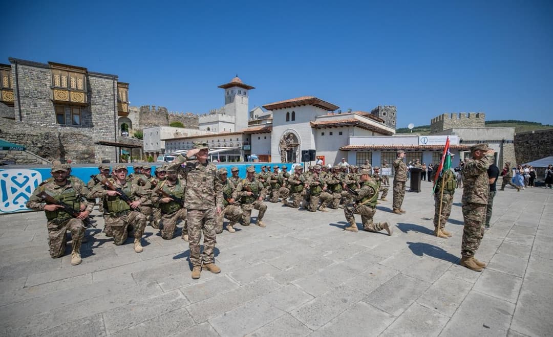 რეზერვისტებმა რაბათის ციხეზე ფიცი დადეს