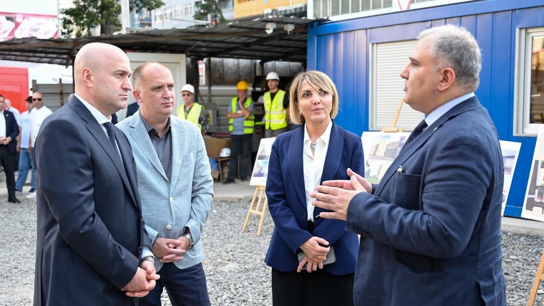 სულხან თამაზაშვილმა მიხეილ სარჯველაძესთან ერთად სამედიცინო ინფრასტრუქტურული პროექტები დაათვალიერა