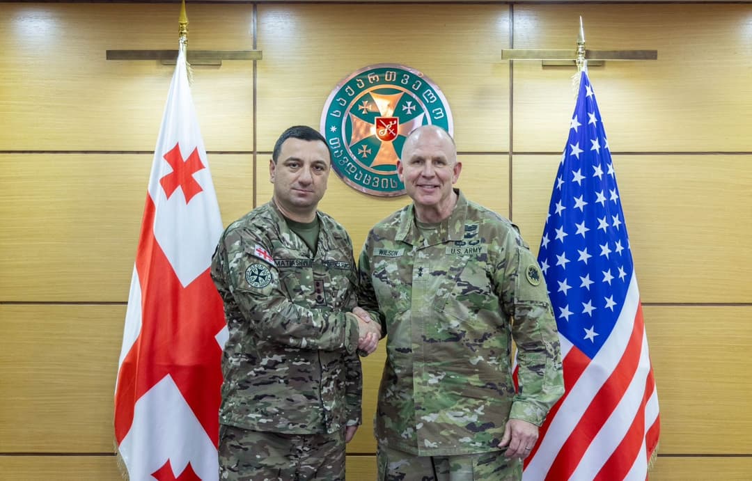 თავდაცვის ძალების მეთაურმა აშშ-ის ჯორჯიის შტატის ეროვნული გვარდიის დელეგაციასთან თავდაცვის სფეროში საქართველო-აშშ-ის თანამშრომლობის განვითარების საკითხები განიხილა