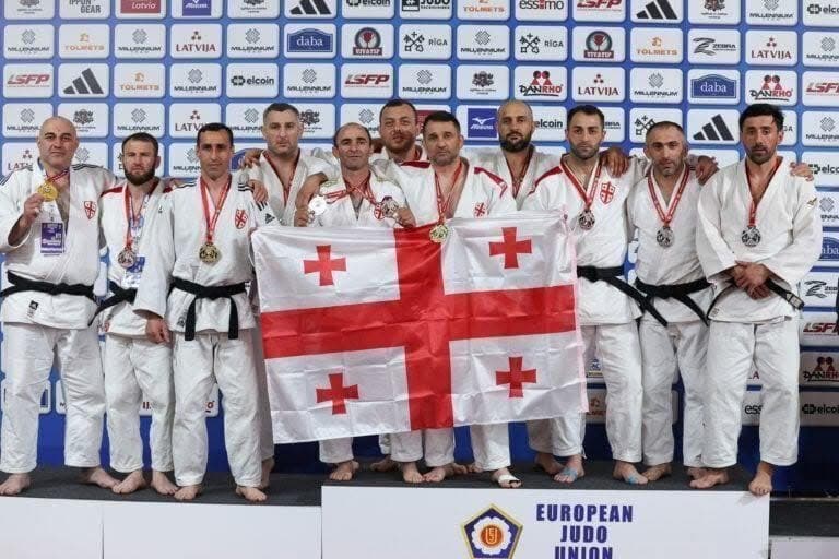 თავდაცვის ძალების სამხედროები ვეტერან ძიუდოისტთა  ევროპის ჩემპიონატიდან ოქროს მედლებით დაბრუნდნენ