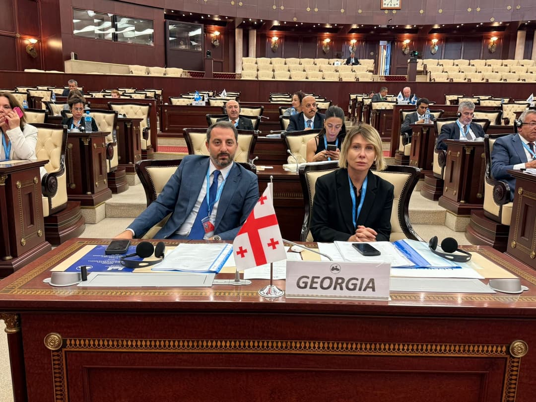 საპარლამენტო დელეგაცია შავი ზღვის ეკონომიკური თანამშრომლობის საპარლამენტო ასამბლეის (PABSEC) რიგით 65-ე გენერალური ასამბლეის სხდომაში მონაწილეობს