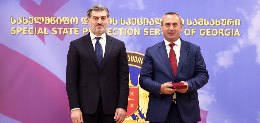 მიხეილ ყაველაშვილმა სახელმწიფო დაცვის სპეციალური სამსახურის უფროსი და უწყების სხვა თანამშრომლები დააჯილდოვა