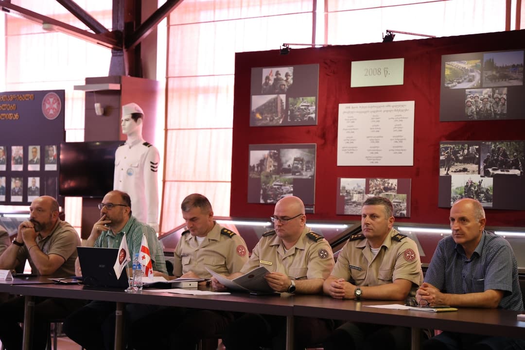 ეროვნული თავდაცვის აკადემიაში იუნკერებმა საბაკალავრო ნაშრომები დაიცვეს