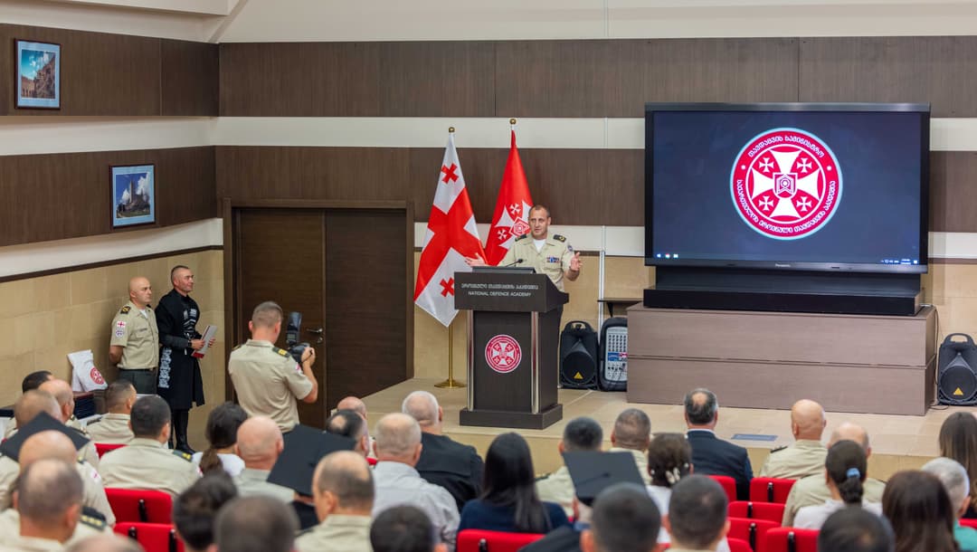 ეროვნული თავდაცვის აკადემიაში, აკადემიის მაგისტრატურის კურსდამთავრებულთა გამოშვების ცერემონიალი გაიმართა