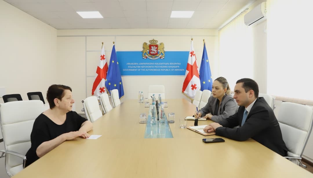 გიორგი ჯინჭარაძე აფხაზეთიდან დევნილ მოქალაქეებს შეხვდა
