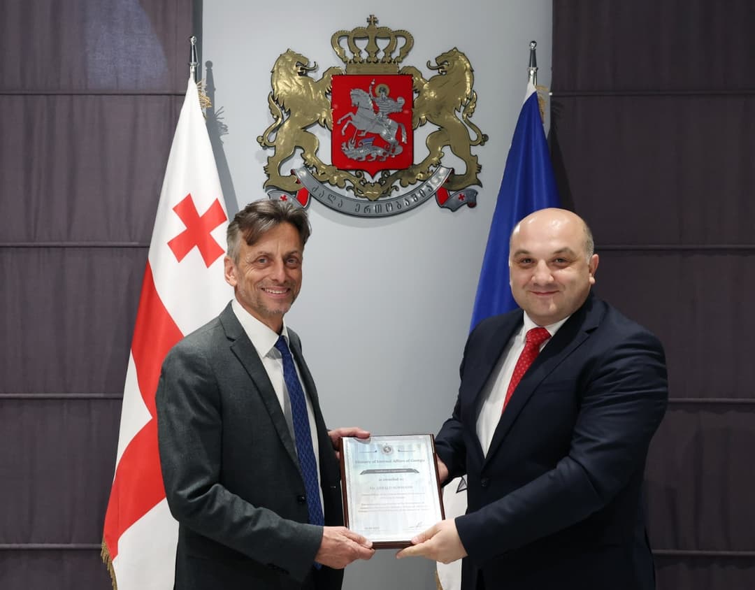 ალექსანდრე დარახველიძემ ავსტრიის რესპუბლიკის პოლიციის ახლად დანიშნულ მეკავშირე ოფიცერთან გაცნობითი ხასიათის შეხვედრა გამართა