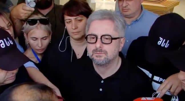 Opposition leader Gvaramia sentenced to eight months in prison in Georgia