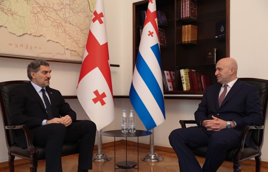 მიხეილ ყაველაშვილი სულხან თამაზაშვილს შეხვდა